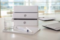 HAN Schubladenbox Smart Box plus ALLISON  weiß 1100-12D, DIN A5 mit 3 Schubladen, 1 St.