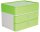 HAN Schubladenbox Smart Box plus ALLISON  grün 1100-80D, DIN A5 mit 3 Schubladen, 1 St.