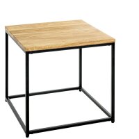 HAKU Möbel Beistelltisch quadratisch Massivholz...