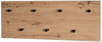 HAKU Möbel Wandgarderobe 37442 eiche Holz 7 Haken 80,0 x 30,0 cm, 1 St.