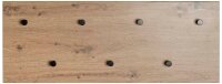 HAKU Möbel Wandgarderobe 37442 eiche Holz 7 Haken 80,0 x 30,0 cm, 1 St.