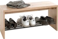 HAKU Möbel Schuhbank 37449 eiche-hell Holz 80,0 cm