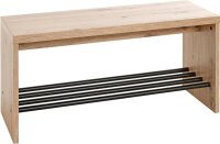 HAKU Möbel Schuhbank 37449 eiche-hell Holz 80,0 cm