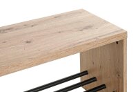 HAKU Möbel Schuhbank 37449 eiche-hell Holz 80,0 cm