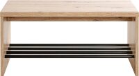 HAKU Möbel Schuhbank 37449 eiche-hell Holz 80,0 cm