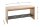 HAKU Möbel Schuhbank 37449 eiche-hell Holz 80,0 cm