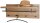 HAKU Möbel Wandgarderobe 37144 eiche Holz 4 Haken 75,0 x 30,0 cm, 1 St.