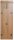 HAKU Möbel Wandgarderobe 37148 eiche Holz 5 Haken 30,0 x 100,0 cm, 1 St.