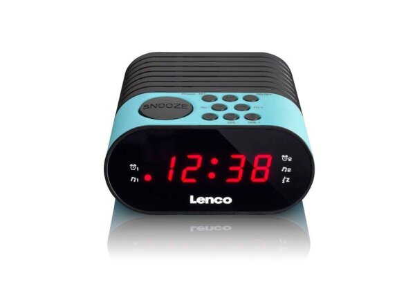 Lenco CR-07 Radiowecker blau, schwarz