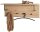 HAKU Möbel Wandgarderobe 37447 eiche Holz 4 Haken 80,0 x 30,0 cm, 1 St.