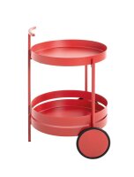 HAKU Möbel Servierwagen rot 42,0 x 42,0 x 62,0 cm