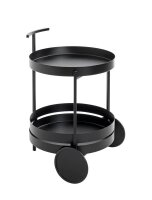 HAKU Möbel Servierwagen schwarz 42,0 x 42,0 x 62,0 cm
