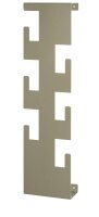 HAKU Möbel Wandgarderobe 47006 grün Metall 6...