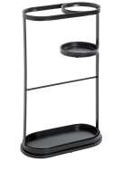 HAKU Möbel Schirmständer 47539 schwarz, Metall