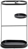 HAKU Möbel Schirmständer 47539 schwarz, Metall