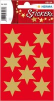 HERMA Aufkleber 3925 Sterne, gold, 24 Etiketten  ( 3925 )