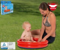HAPPY PEOPLE® Babyplanschbecken rot  ( 77714 )
