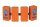 BEMA® Schwimmgürtel orange