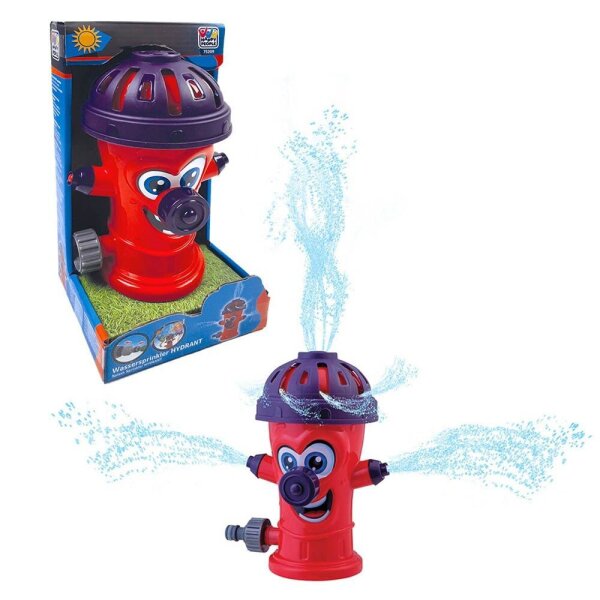 HAPPY PEOPLE® Kinder-Wassersprinkler Hydrant rot, 1 St.