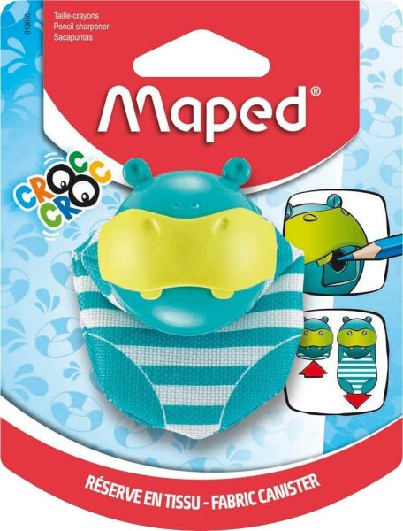maped Spitzer Croc Croc Hippo türkis