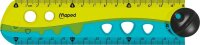 maped Lineal Croc Croc 15,0 / 30,0 cm, grün-türkis