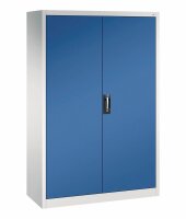 CP Stahlschrank C 2000 Acurado 9480-000 S10590 enzianblau, lichtgrau 4 Fachböden 120,0 x 50,0 x 195,0 cm, aufgebaut, 1 St.