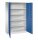 CP Stahlschrank C 2000 Acurado 9480-000 S10590 enzianblau, lichtgrau 4 Fachböden 120,0 x 50,0 x 195,0 cm, aufgebaut, 1 St.