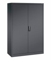 CP Stahlschrank 9480-000 S10574 schwarzgrau 4 Fachböden 120,0 x 50,0 x 195,0 cm, aufgebaut, 1 St.