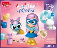 maped Bastelset Plaster Friends - Superheld-Gipsfiguren mehrfarbig  ( 907219 )