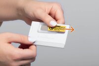 DURABLE Namensschilder mit Magnet 7,5 x 4,0 cm, 25 St.