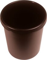 helit "the german" Papierkorb 30,0 l braun, 1 St.