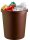 helit "the german" Papierkorb 30,0 l braun, 1 St.