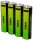 VERICO USB-Akkus mit Ladekabel LoopEnergy AA2550 Li-Ion Mignon AA 1700 mAh, 4 St.