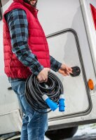 as-Schwabe Camping Verlängerungskabel schwarz