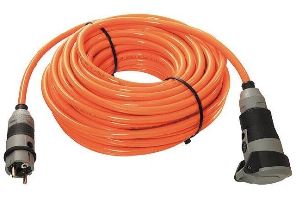 as-Schwabe SCHUKOultra Pro Verlängerungskabel orange