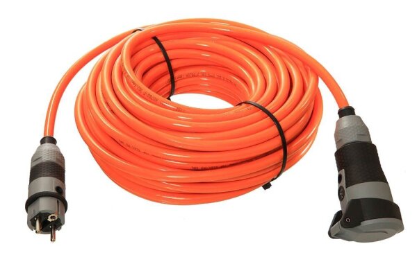 as-Schwabe SCHUKOultra Pro Verlängerungskabel orange
