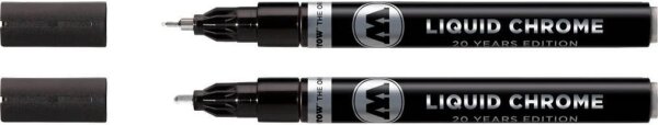 MOLOTOW LIQUID CHROME™ Acrylstifte chrom 1,0 - 2,0 mm, 2 St.