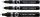 MOLOTOW LIQUID CHROME™ Acrylstifte-Set chrom 3 St.