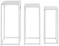 HAKU Möbel Beistelltische-Set rechteckig Metall...