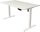 Kerkmann Move 1 elektrisch höhenverstellbarer Schreibtisch weiß rechteckig, T-Fuß-Gestell weiß 140,0 x 80,0 cm
