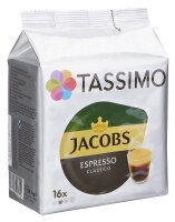 TASSIMO JACOBS ESPRESSO CLASSICO Kaffeediscs, Arabica-...