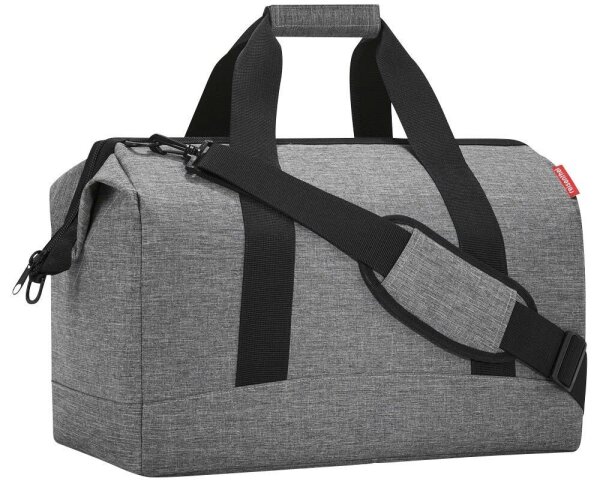reisenthel® Reisetasche allrounder L Kunstfaser silver twist MT7052
