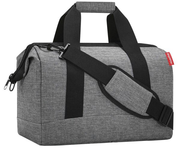 reisenthel® Reisetasche allrounder M Kunstfaser silver twist MS7052
