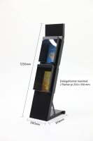 update displays Prospektständer Outdoor BLACK...