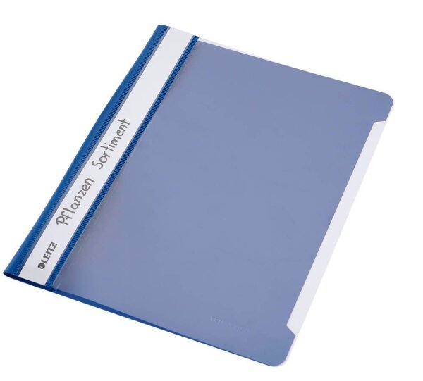 LEITZ Schnellhefter 4197 Kunststoff blau DIN A5, 1 St.