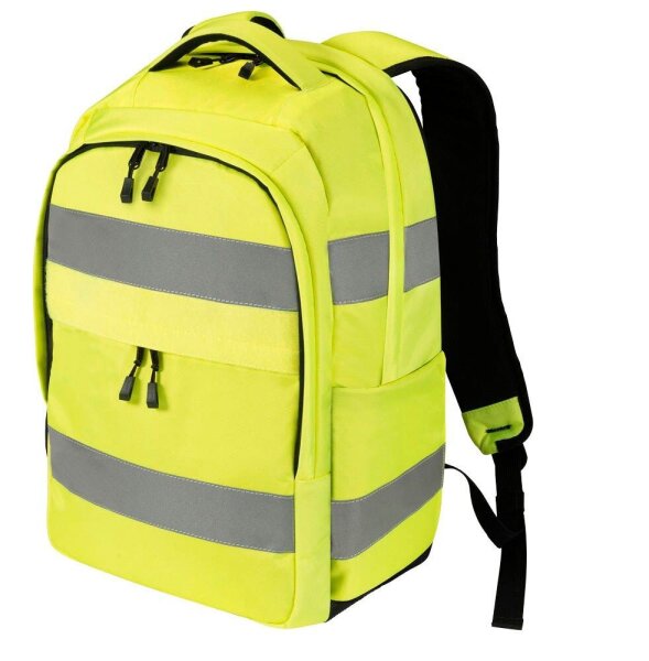 DICOTA Rucksack Hi-Vis Recycling-PET gelb 25,0 l