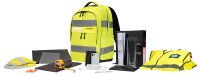 DICOTA Rucksack Hi-Vis Recycling-PET gelb 25,0 l