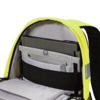 DICOTA Rucksack Hi-Vis Recycling-PET gelb 25,0 l