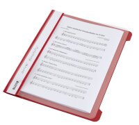 LEITZ Schnellhefter 4197 Kunststoff rot DIN A5, 1 St.