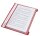 LEITZ Schnellhefter 4197 Kunststoff rot DIN A5, 1 St.
